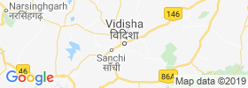 Vidisha map